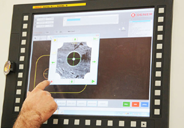 Automatic Beam Centering for the Laser Cutting Machines